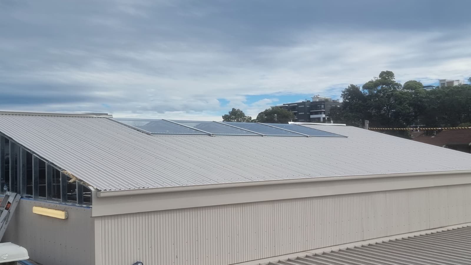 Glass Roof Instalation