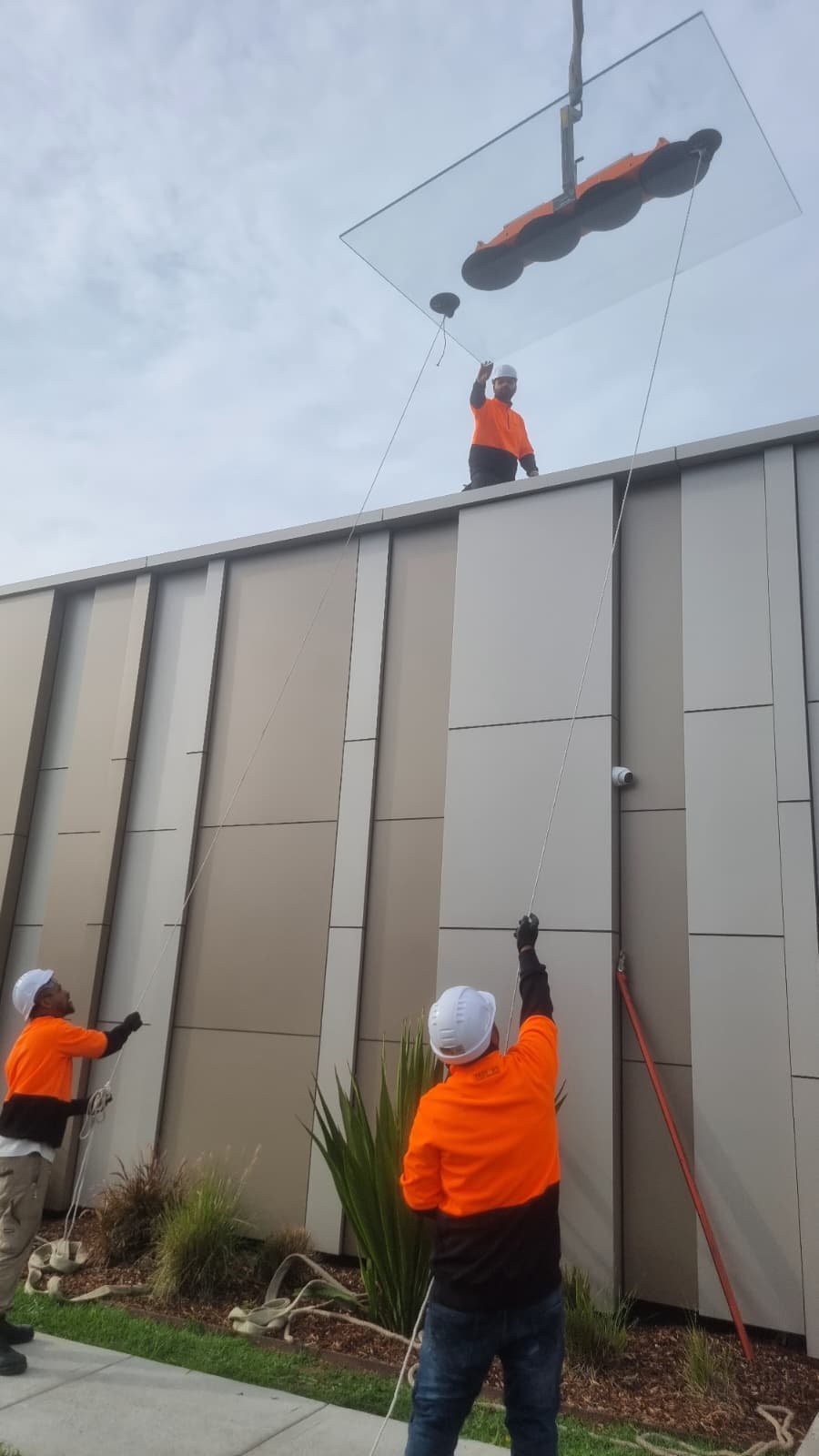 Glass Roof Instalation