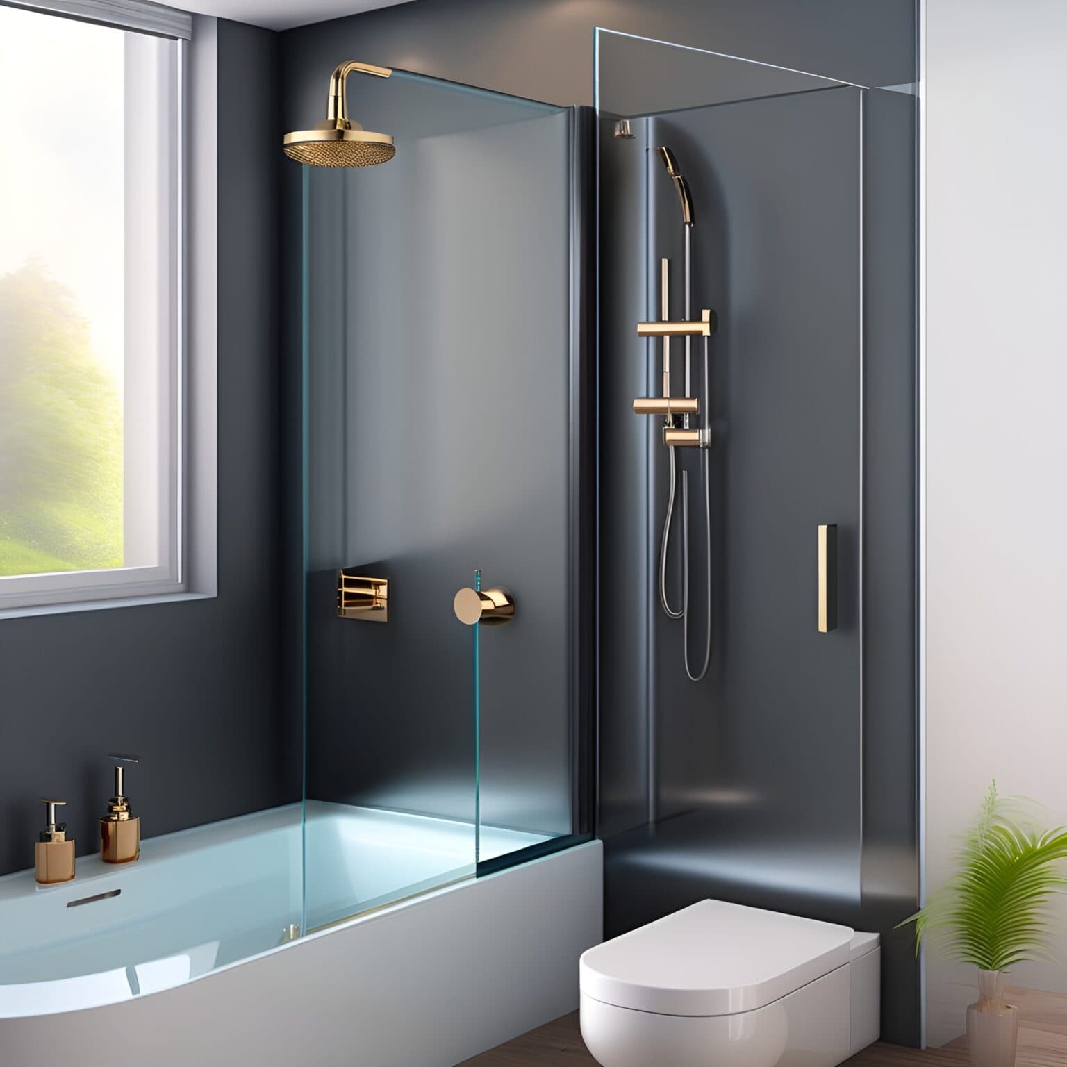 Luxury Unveiled: The Latest Trends in Glass Shower Screens!