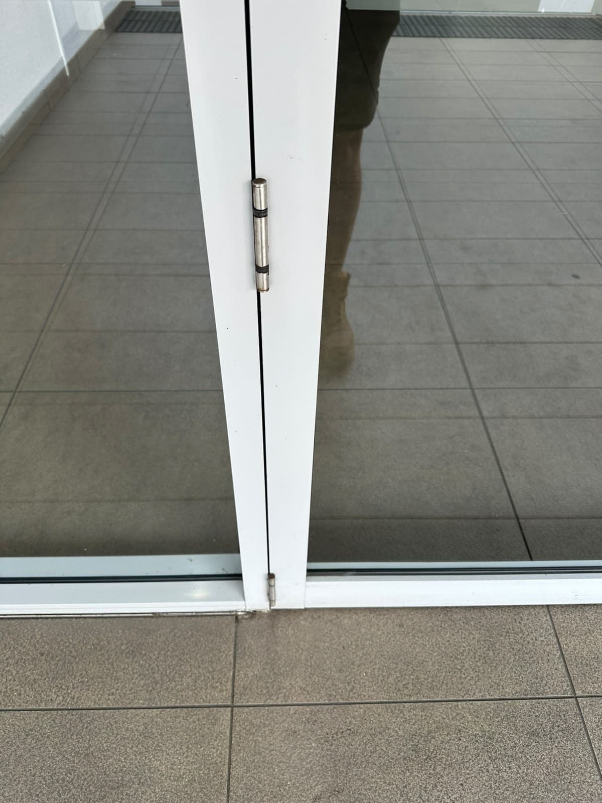 Glass door
