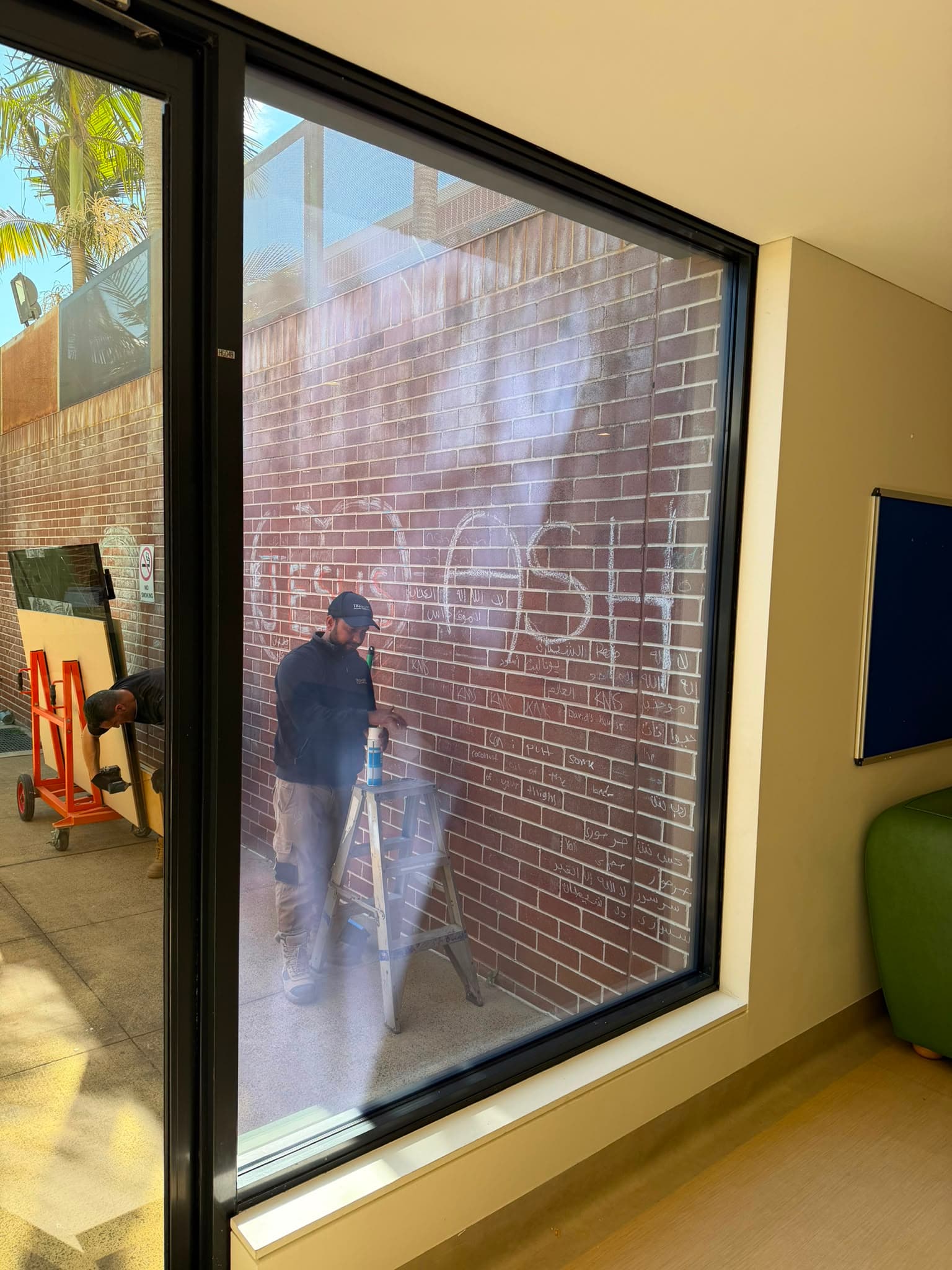 Glass Window Installation