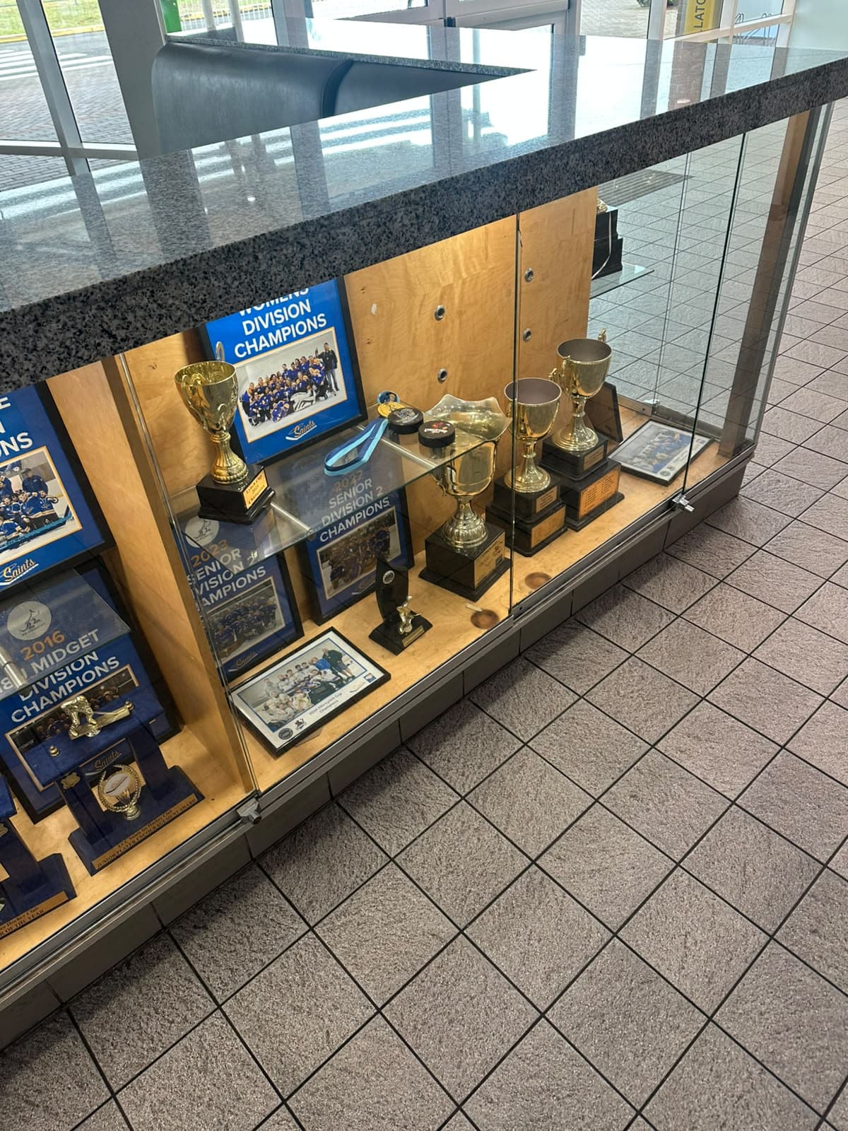 Before Custom Glass Display Panel