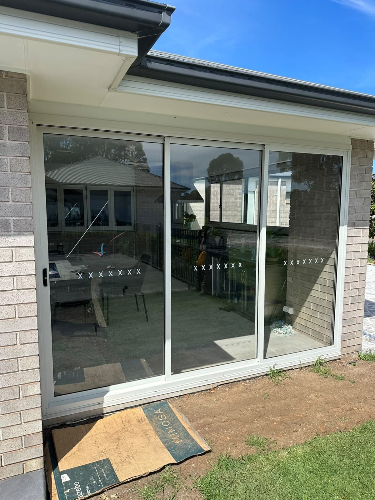 Glass doors